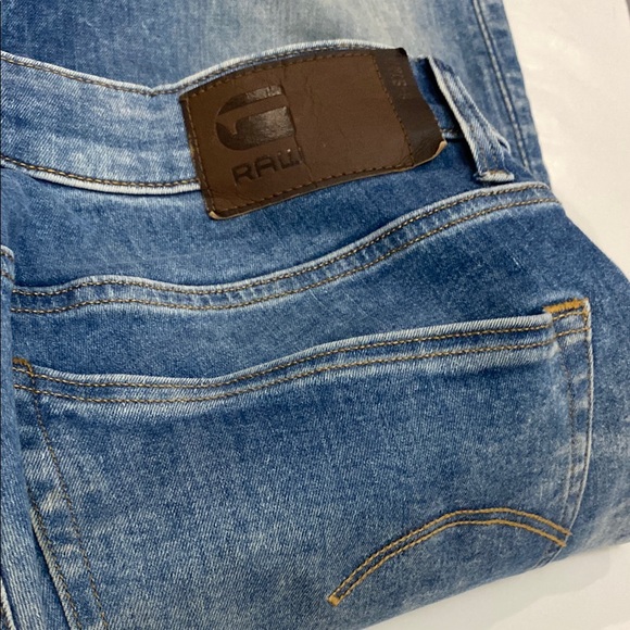 G-Star Raw 3301 Straight Tapered Fit Jeans  Size 34 / 32 - Picture 10 of 16
